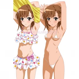 A Certain Scientific Railgun Dakimakura Misaka Mikoto Body Pillow Case 16