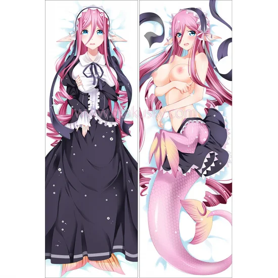 Monster Musume no Iru Nichijou Dakimakura Mero Body Pillow Case 02 - Click Image to Close