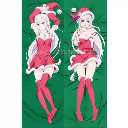 Re:Zero Dakimakura Emilia Body Pillow Case 13