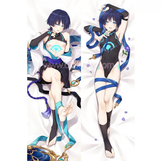 Genshin Impact Dakimakura Wanderer Body Pillow Case 05 - Click Image to Close
