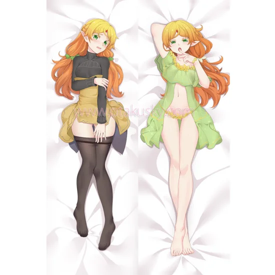 Uncle from Another World Dakimakura Tsundere Elf Body Pillow Case 02 - Click Image to Close