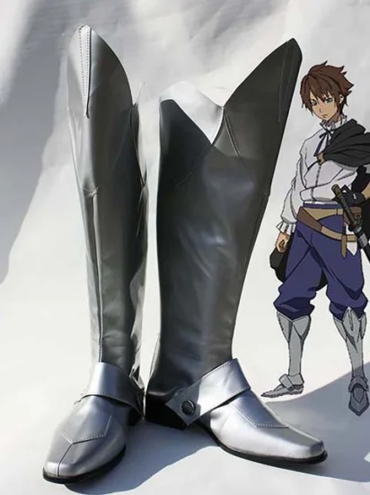 The Sacred Blacksmith Luke Ainsworth Cosplay Boots - Click Image to Close