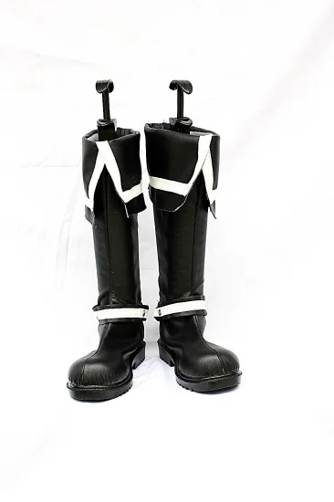 D Gray Man Allen Walker Cosplay Boots 03 - Click Image to Close