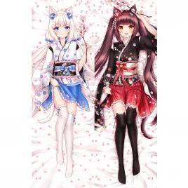 Nekopara Dakimakura Chocola Vanilla Body Pillow Case 08