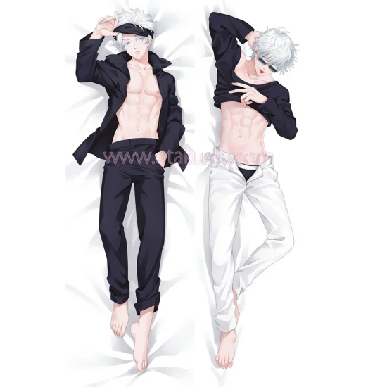 Jujutsu Kaisen Dakimakura Satoru Gojo Body Pillow Case 06 - Click Image to Close
