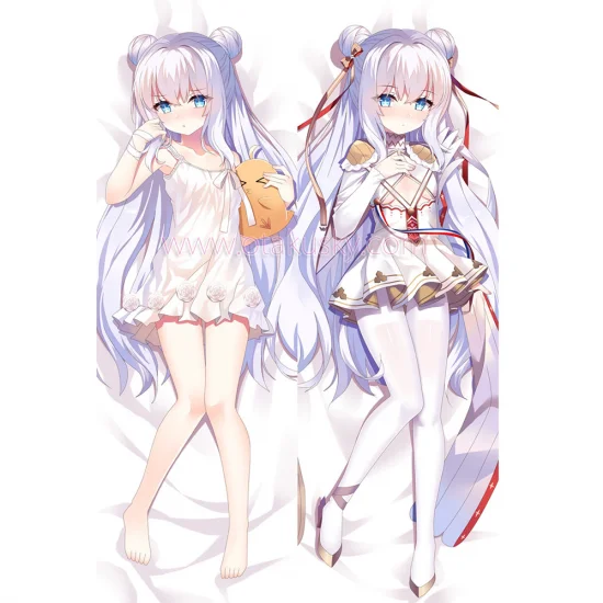 Azur Lane Dakimakura Le Malin Body Pillow Case 07 - Click Image to Close