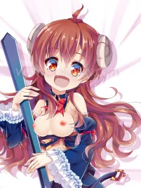 Machikado Mazoku Dakimakura Yoshida Yuuko Body Pillow Case 02