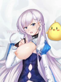 Azur Lane Dakimakura Belfast Body Pillow Case 07