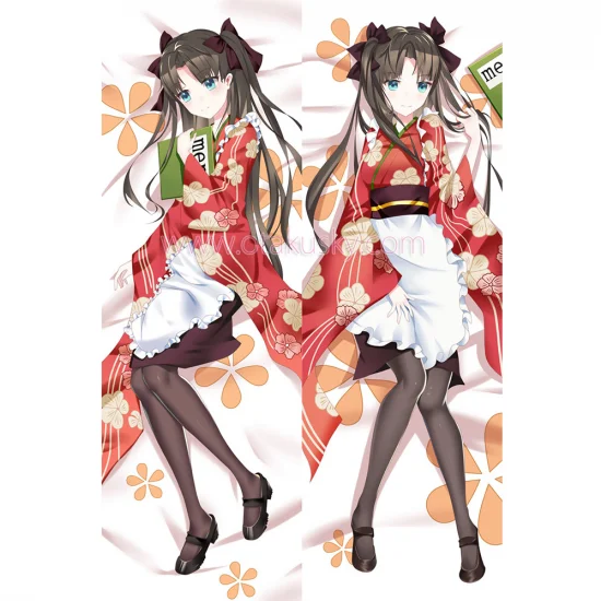 Fate/Stay night Fate/Zero Dakimakura Rin Tohsaka Body Pillow Case 03 - Click Image to Close