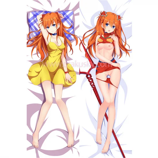 Anime Dakimakura Asuka Langley Soryu Body Pillow Case 03 - Click Image to Close