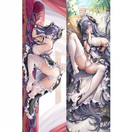 Azur Lane Dakimakura KMS August von Parseval Body Pillow Case