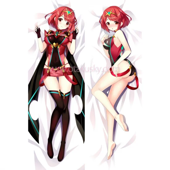 Xenoblade 2 Dakimakura Pyra Body Pillow Case 03 - Click Image to Close