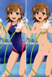 A Certain Magical Index Mikoto Misaka Body Pillow Case 34