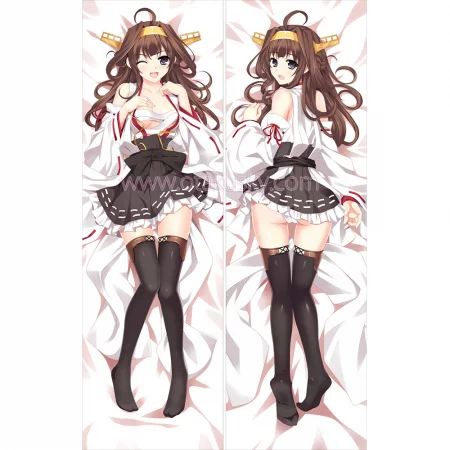 Kantai Collection KanColle Dakimakura Kongou Body Pillow Case 13