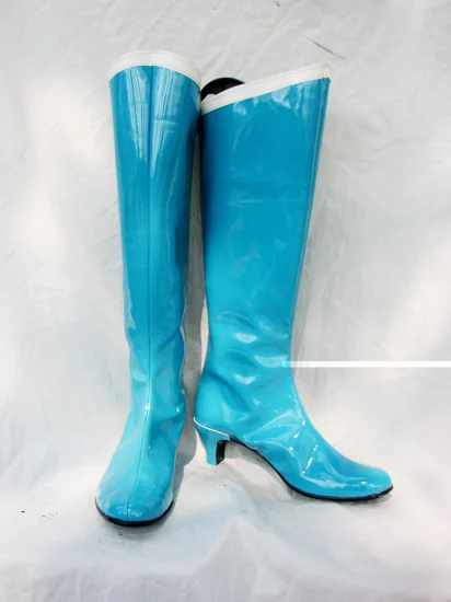 Sailor Moon Ami Mizuno Cosplay Boots - Click Image to Close