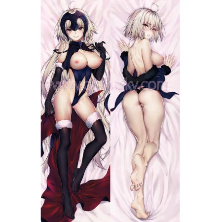 Fate/Grand Order Dakimakura Black Jeanne d'Arc Body Pillow Case 04
