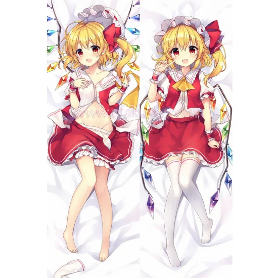Touhou Project Dakimakura Flandre Scarlet Body Pillow Case 16 - Click Image to Close