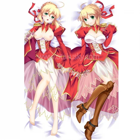 Fate/Grand Order Dakimakura Saber Nero Claudius Drusus Body Pillow Case 23