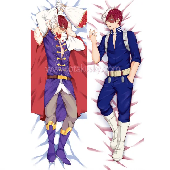 My Hero Academia Dakimakura Shoto Todoroki Body Pillow Case - Click Image to Close