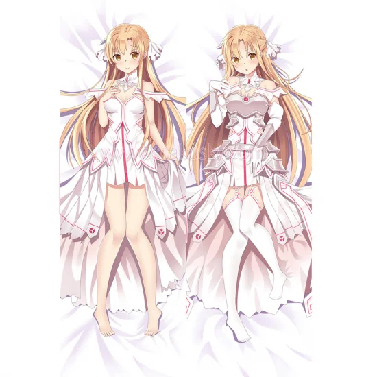 Sword Art Online Dakimakura Yuuki Asuna Body Pillow Case 17 - Click Image to Close