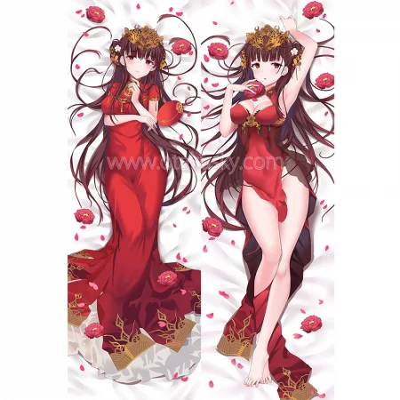 Azur Lane Dakimakura Yat Sen Body Pillow Case 02