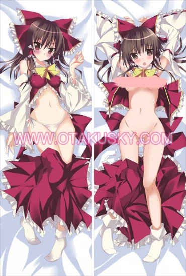 Touhou Project Reimu Hakurei Body Pillow Case 22 - Click Image to Close