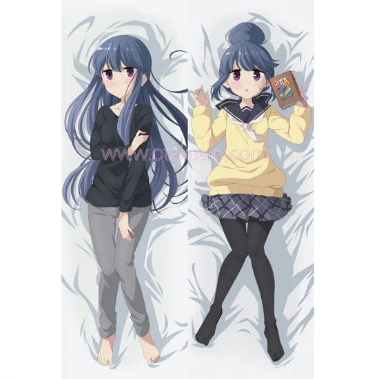 Laid-Back Camp Dakimakura Rin Shima Body Pillow Case 03 - Click Image to Close