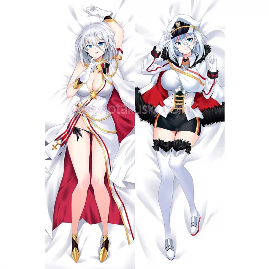 Azur Lane Dakimakura Tirpitz Body Pillow Case - Click Image to Close
