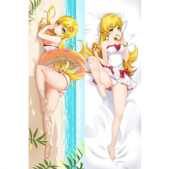 Bakemonogatari Dakimakura Shinobu Oshino Body Pillow Case 02 - Click Image to Close