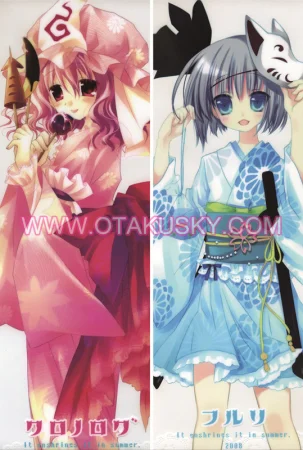 Touhou Project Yuyuko Saigyouji Body Pillow Case 03