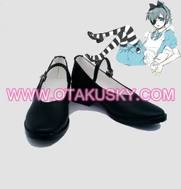 Black Butler Ciel Phantomhive Cosplay Shoes 13