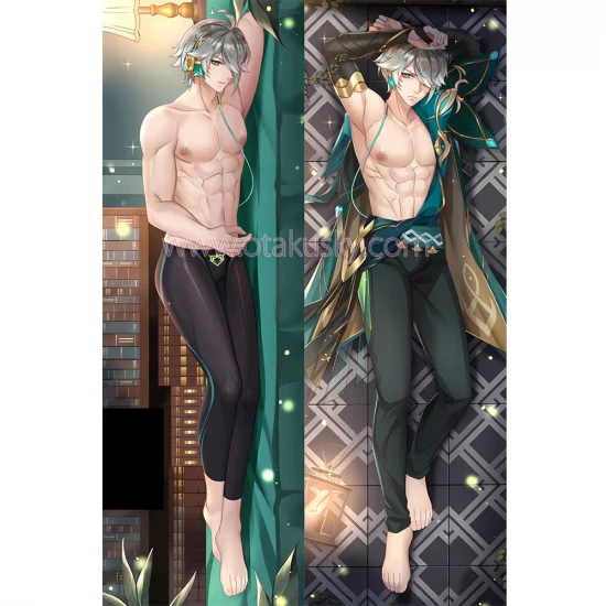 Genshin Impact Dakimakura Alhaitham Body Pillow Case 05 - Click Image to Close