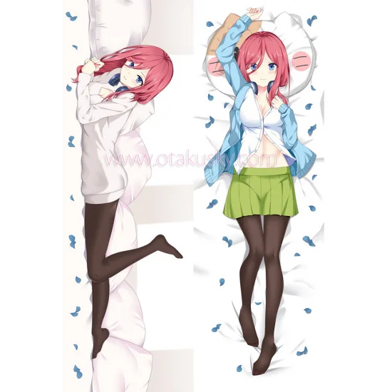 The Quintessential Quintuplets Dakimakura Nakano Miku Body Pillow Case 19 - Click Image to Close