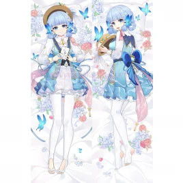 Genshin Impact Dakimakura Kamisato Ayaka Body Pillow Case 26
