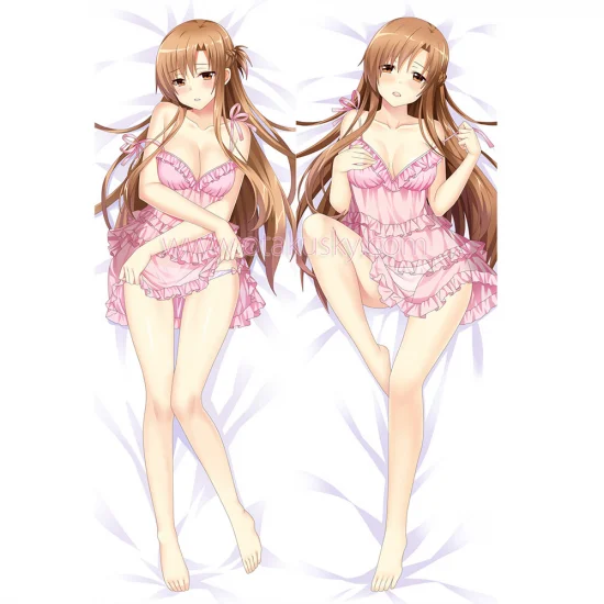 Sword Art Online Dakimakura Yuuki Asuna Body Pillow Case 12 - Click Image to Close