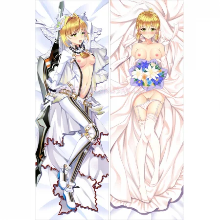 Fate/Stay night Fate/Zero Dakimakura Saber Body Pillow Case 13