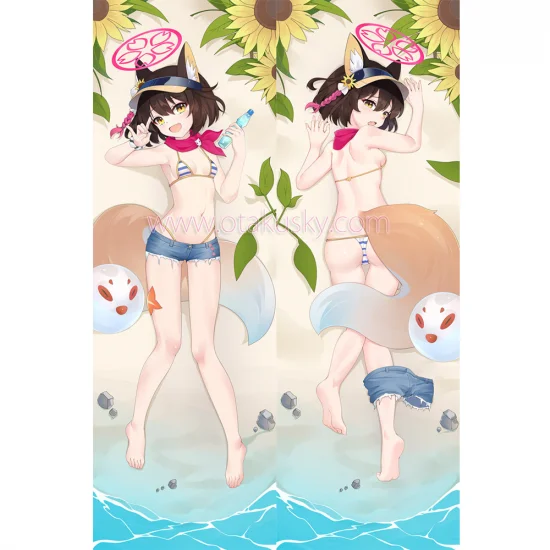 Blue Archive Dakimakura Kuda Izuna Body Pillow Case - Click Image to Close