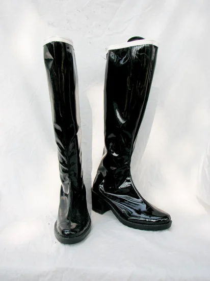 Sailor Moon Setsuna Meioh Cosplay Boots - Click Image to Close