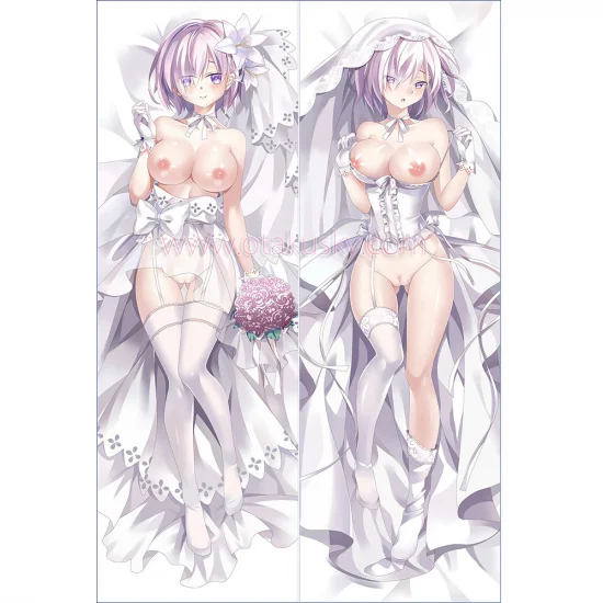 Fate/Grand Order Dakimakura Shielder Mash Kyrielight Body Pillow Case 14 - Click Image to Close