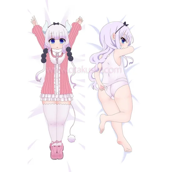 Miss Kobayashi's Dragon Maid Dakimakura Kanna Body Pillow Case 07 - Click Image to Close