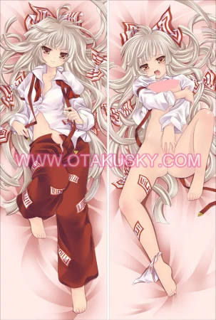 Touhou Project Fujiwara No Mokou Body Pillow Case 03
