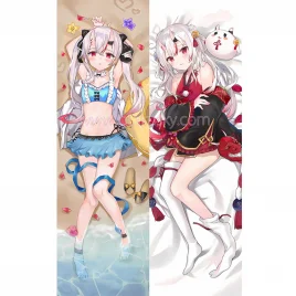 Virtual YouTuber Dakimakura Nakiri Ayame Body Pillow Case 05