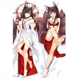 Azur Lane Dakimakura Akagi Body Pillow Case 05