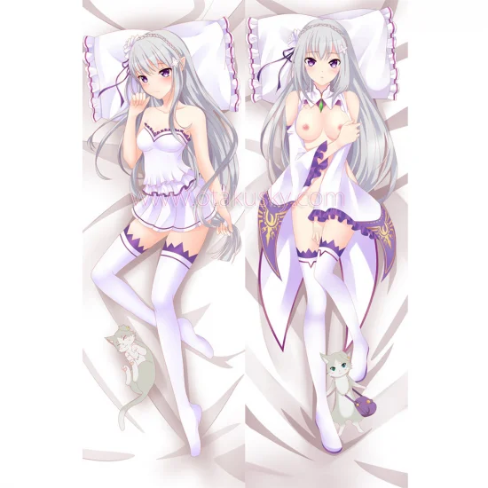 Life In A Different World From Zero Emilia Body Pillow Case - Click Image to Close