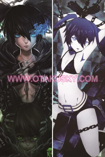 Black Rock Shooter BRS Body Pillow Case 12 - Click Image to Close