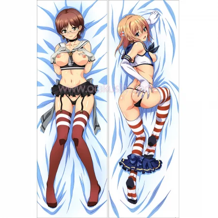 Kantai Collection Kirishima Shimakaze Body Pillow Case