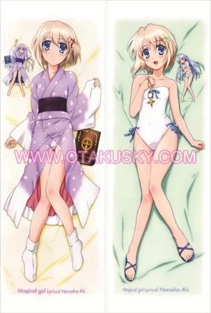 Magical Girl Lyrical Nanoha Hayate Yagami Body Pillow Case 11