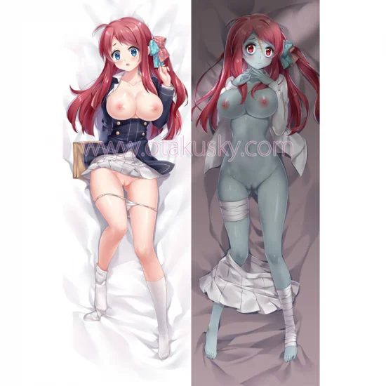 Zombie Land Saga Dakimakura Minamoto Sakura Body Pillow Case 02 - Click Image to Close