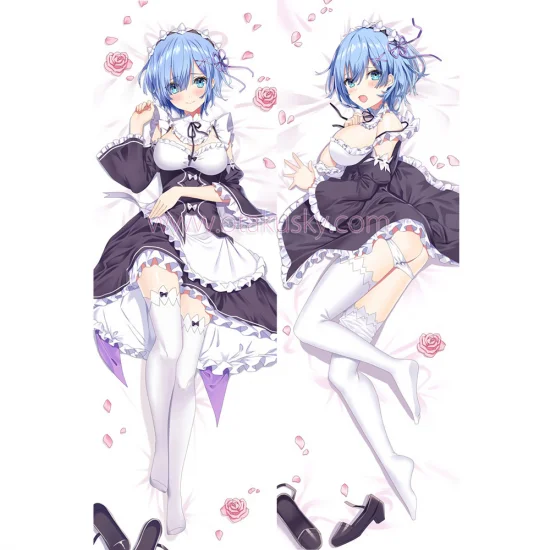 Re:Zero Dakimakura Rem Body Pillow Case 29 - Click Image to Close