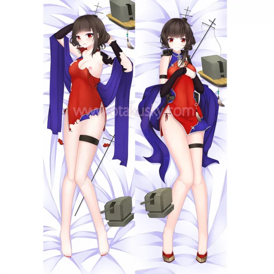 Warship Girls Dakimakura Yat Sen Body Pillow Case 03 - Click Image to Close